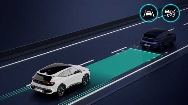 Renault Filante - active driver assist with lane centering