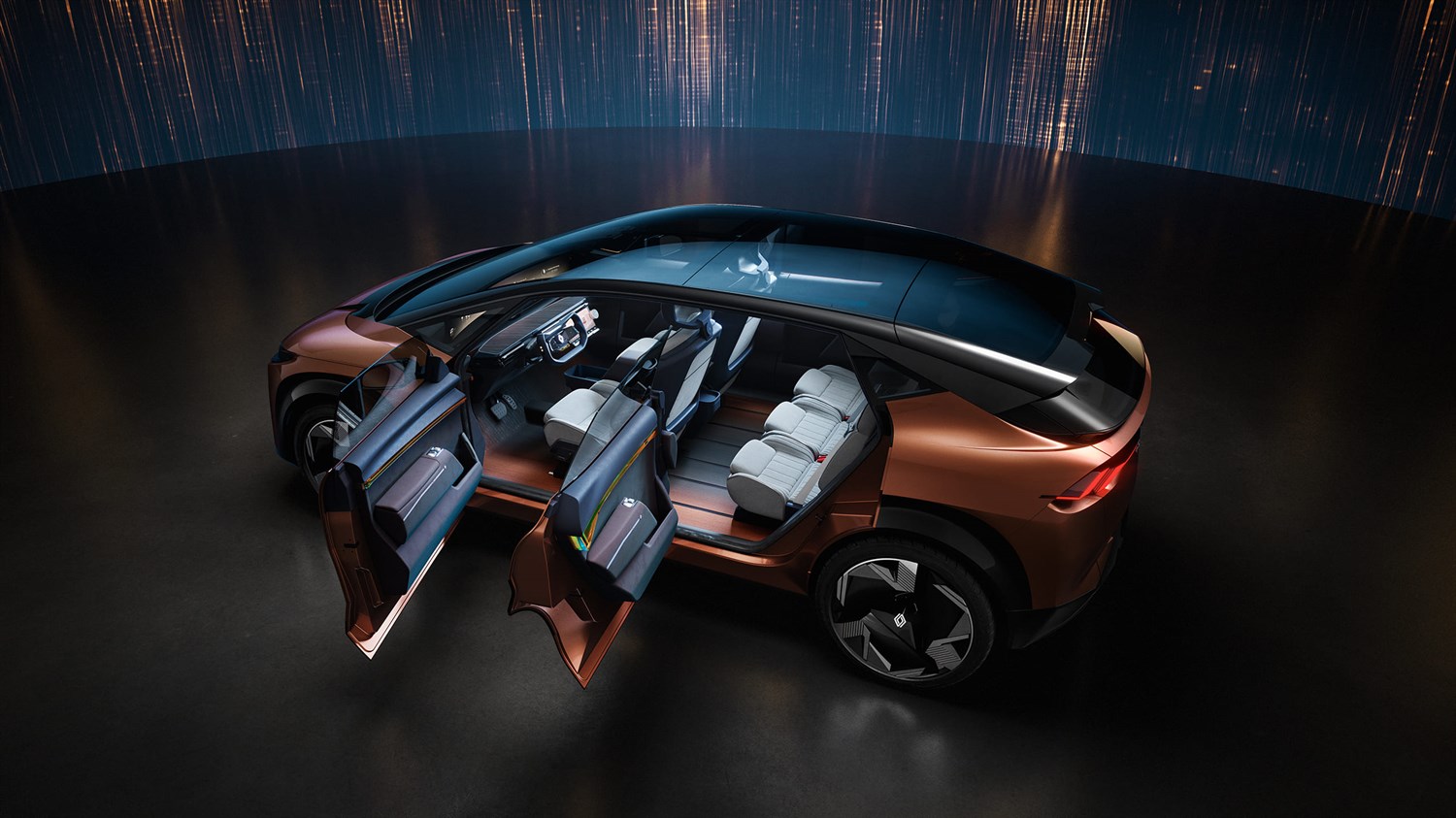 Renault R-Space Lab Concept: un habitáculo espacioso, modulable y muy luminoso