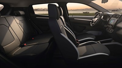 confortable space Kwid